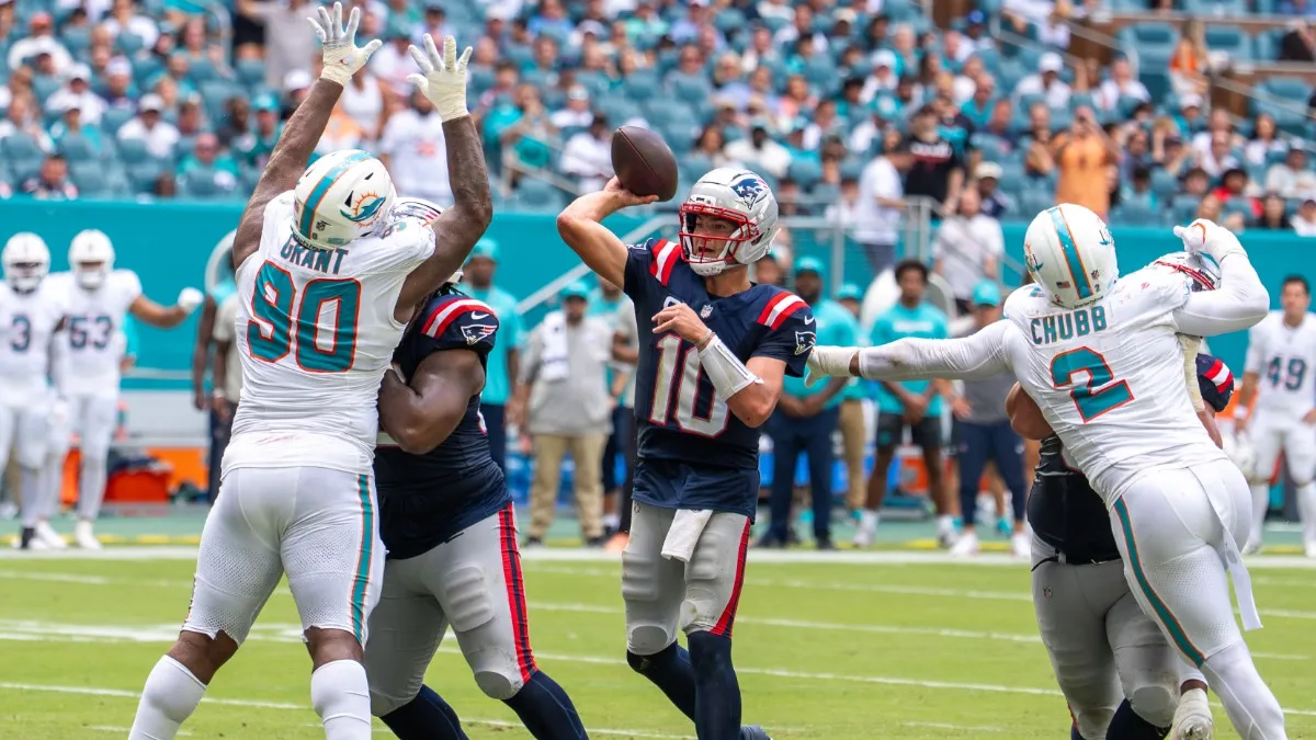 Patriots QB Drake Maye took ‘big step forward’ vs. Dolphins in Week 2 – NBC Sports Boston