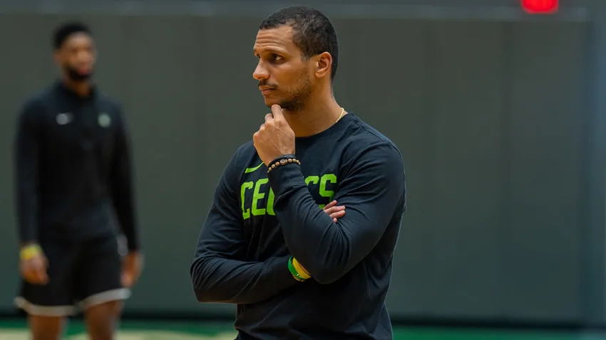 Celtics head coach Joe Mazzulla
