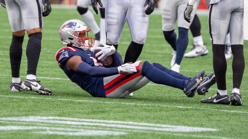 Patriots wide receiver Kayshon Boutte