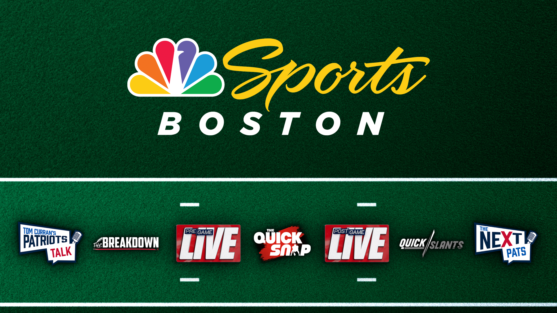 NBC Sports Boston announces expansive Patriots coverage for 2025 NFL season