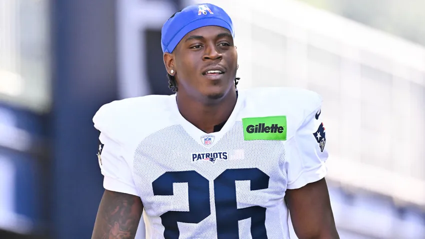 Patriots running back Terrell Jennings
