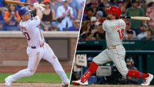 Pete Alonso and Kyle Schwarber