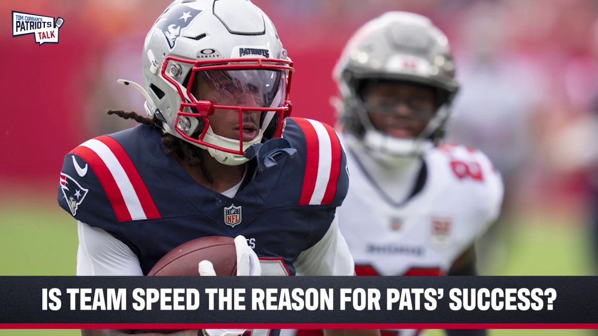 Pats Talk: Is team speed the reason for Patriots’ success this season ...