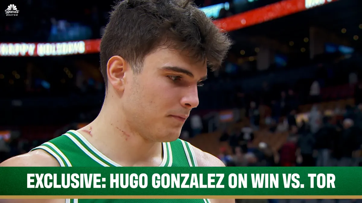 EXCLUSIVE: Hugo González ‘brings the energy' in impressive outing vs. Raptors