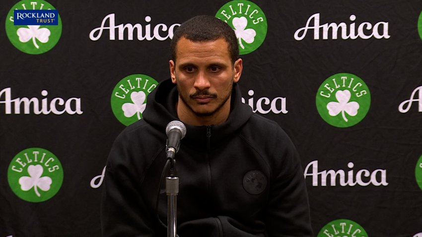 Mazzulla repeats two words throughout press conference: “Illegal screen”