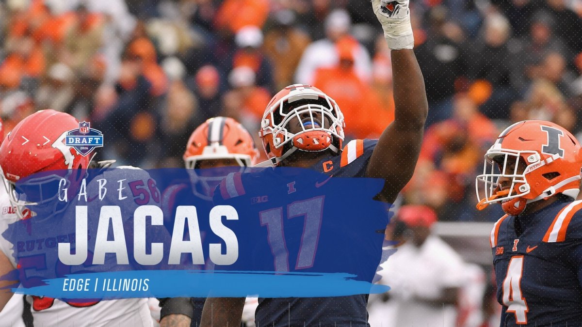 2026 NFL Draft Highlights: Gabe Jacas, Edge, Illinois