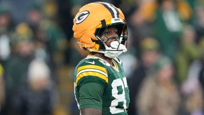 Packers wide receiver Romeo Doubs