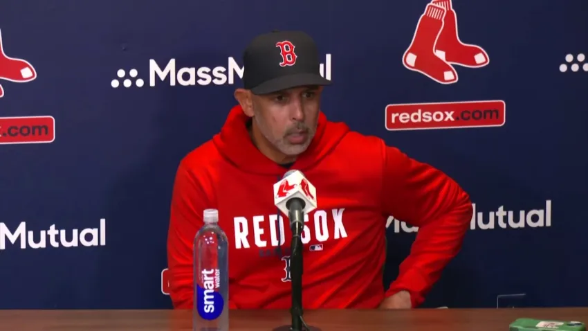 Alex Cora talks offensive struggles vs. Yankees