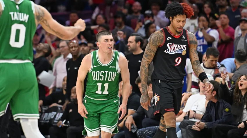 Payton Pritchard on clutch three-pointer in final minutes of Game 3
