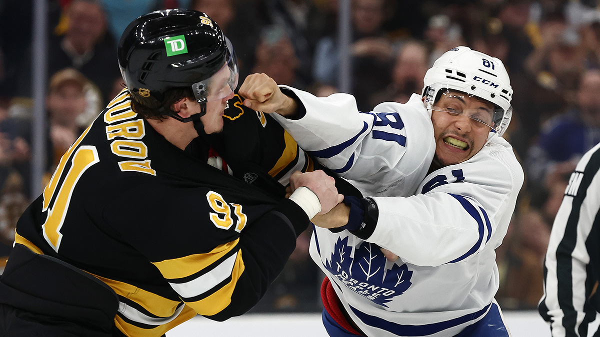 Bruins need draft lottery luck to get Maple Leafs' 2026 first-round pick