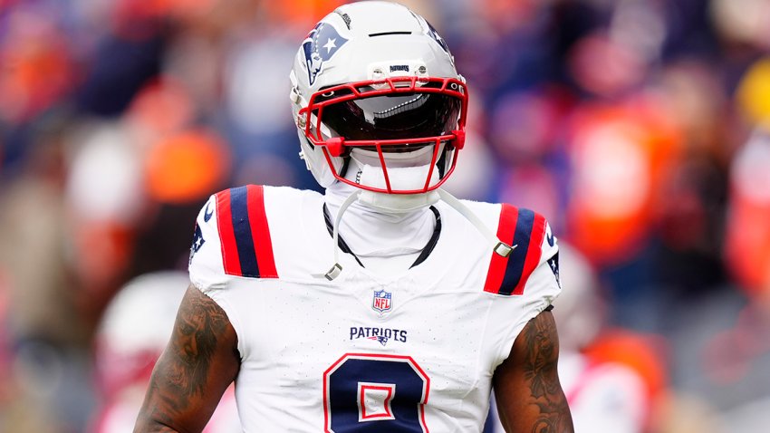 Patriots wide receiver Kayshon Boutte