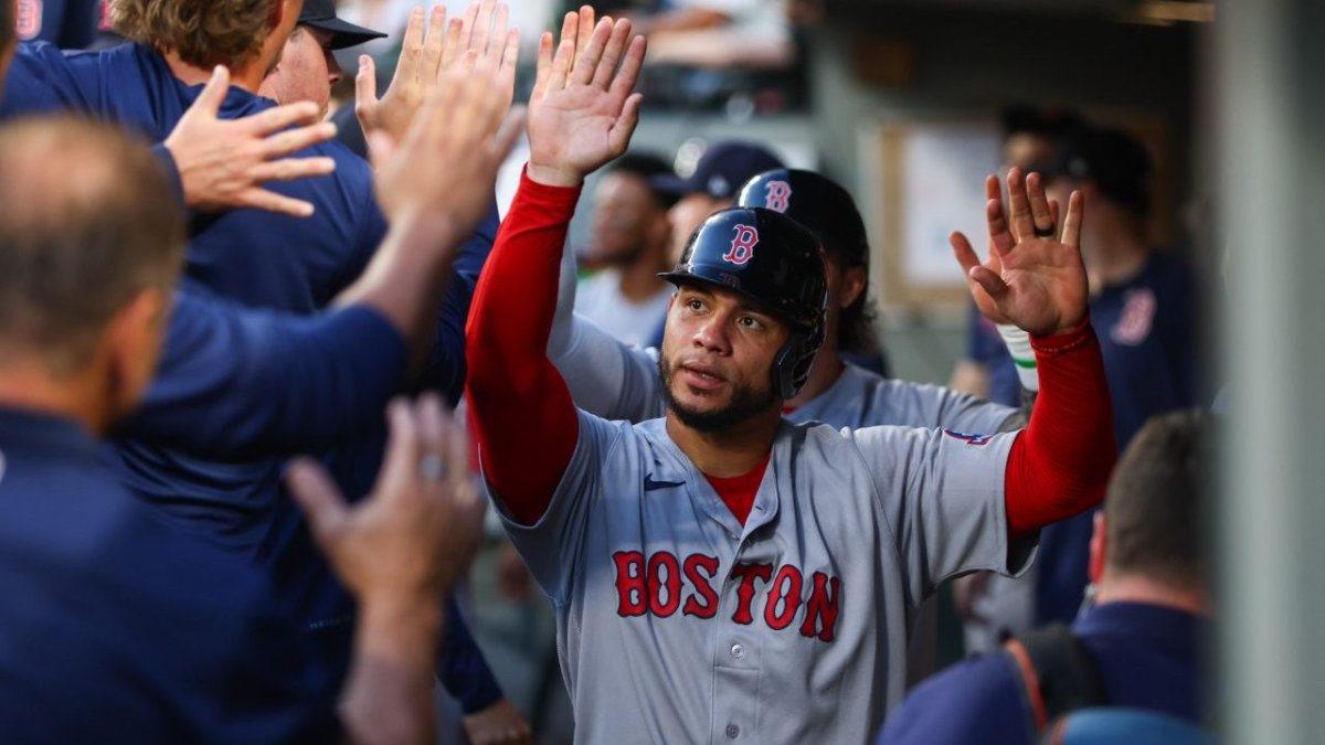 Boston Red Sox first baseman Willson Contreras, whose contract includes a full no-trade clause he has told the team he will not waive.