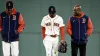 Ceddanne Rafaela leaves with hamstring tightness in first game off IL