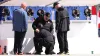 Steelers coach Mike McCarthy spends halftime in medical tent with ankle injury