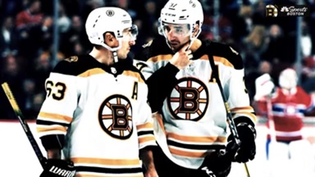 Bruins prank Patrice Bergeron with captain announcement by initially naming Brad  Marchand