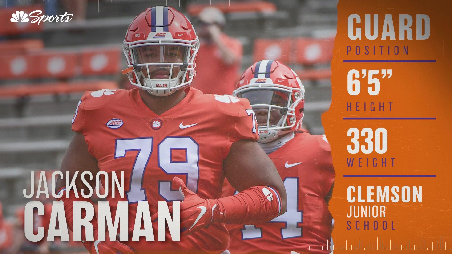 2021 NFL Draft Highlights: Jackson Carman – NBC Sports Boston