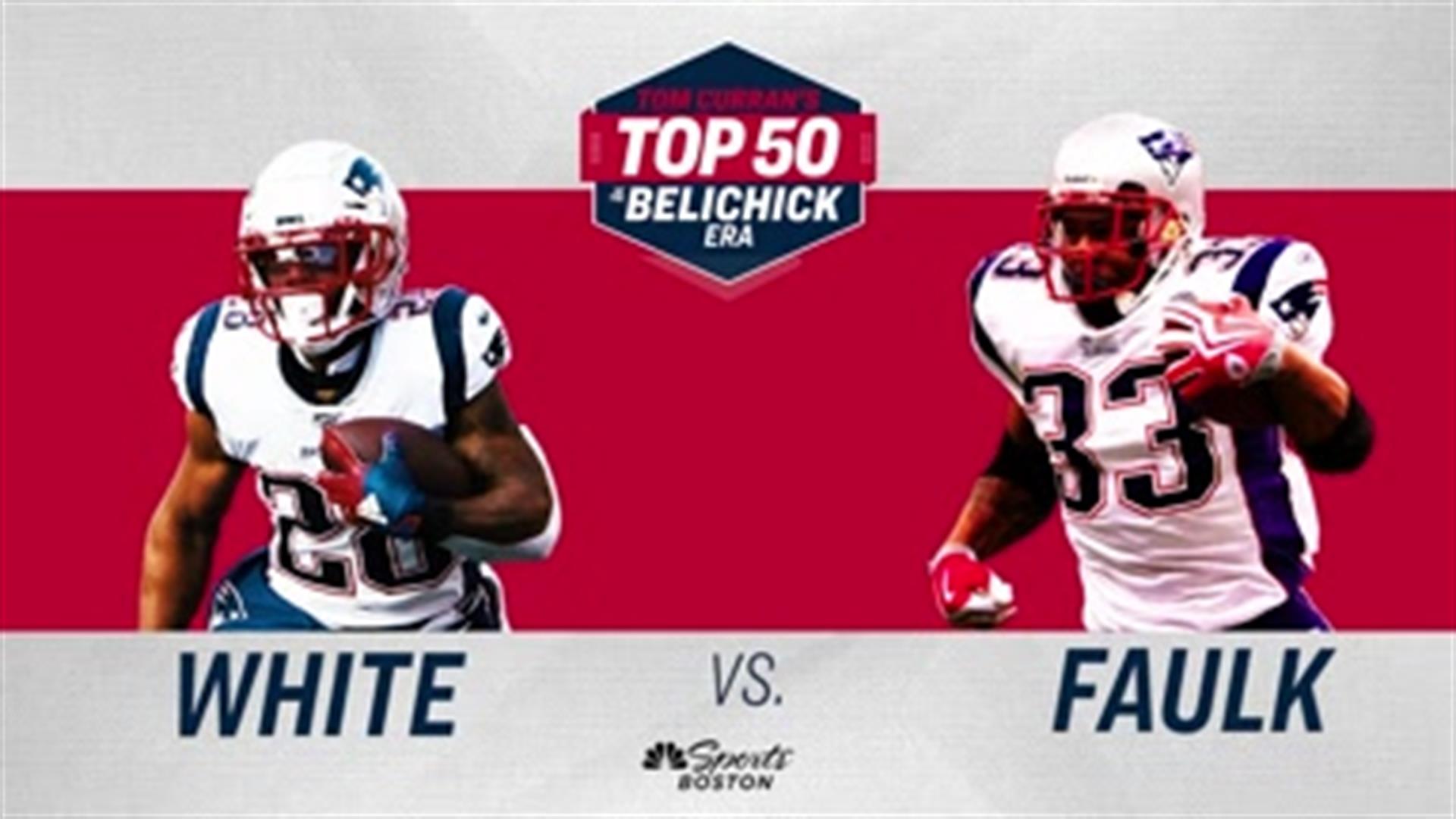 Curran's Top 50: Kevin Faulk or James White higher on the list? – NBC  Sports Boston