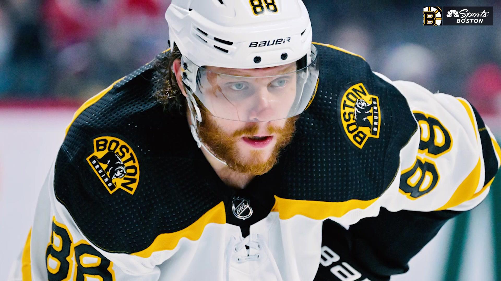 Bruins' David Pastrnak out Friday, 'day-to-day' with core injury