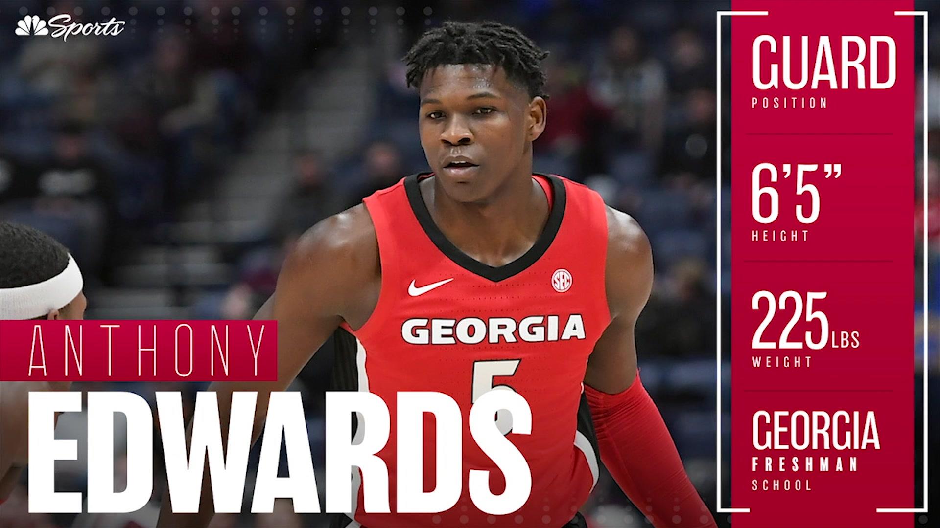 Former Georgia basketball player Anthony Edwards signs extension