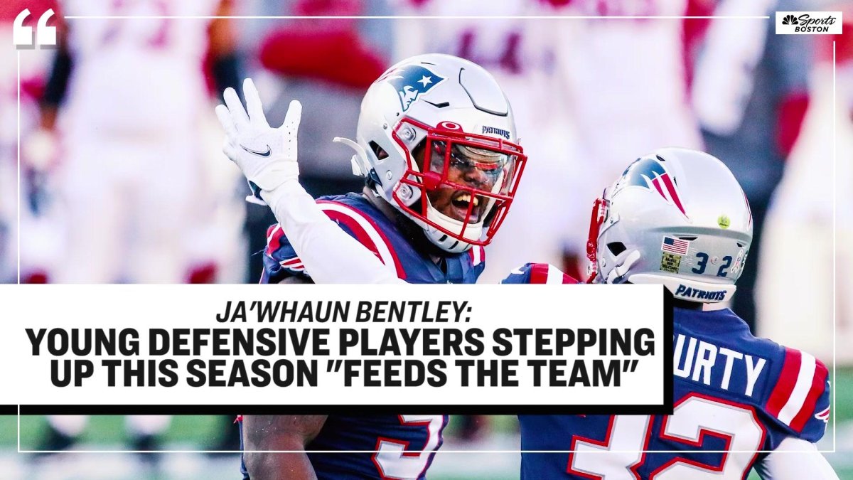 Ja'Whaun Bentley: Young players stepping up this season “feeds