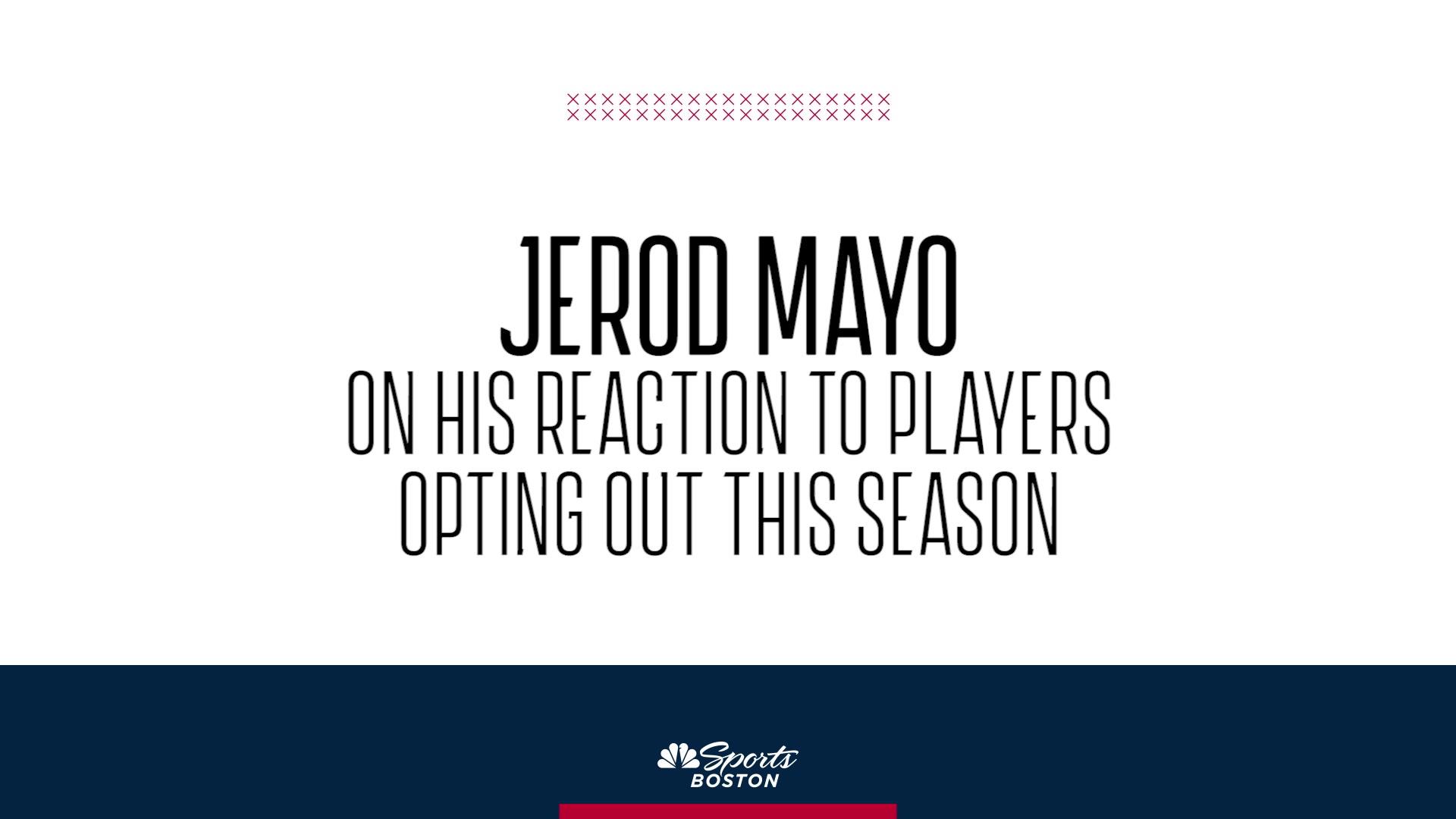 With Matt Judon out, Jerod Mayo looking to rookie as next man up