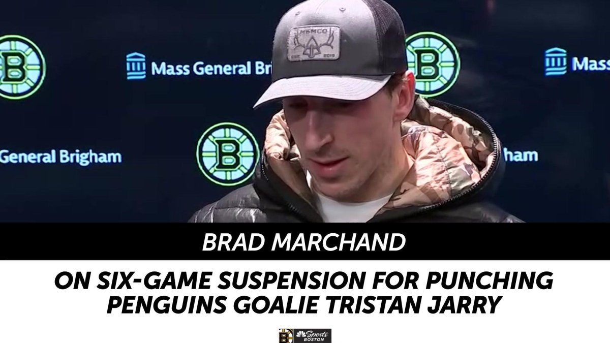 Brad Marchand avoids suspension for cross-check on Flyers' MacDonald