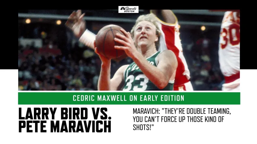 WATCH: Cedric Maxwell shares story of Bird/Maravich feud