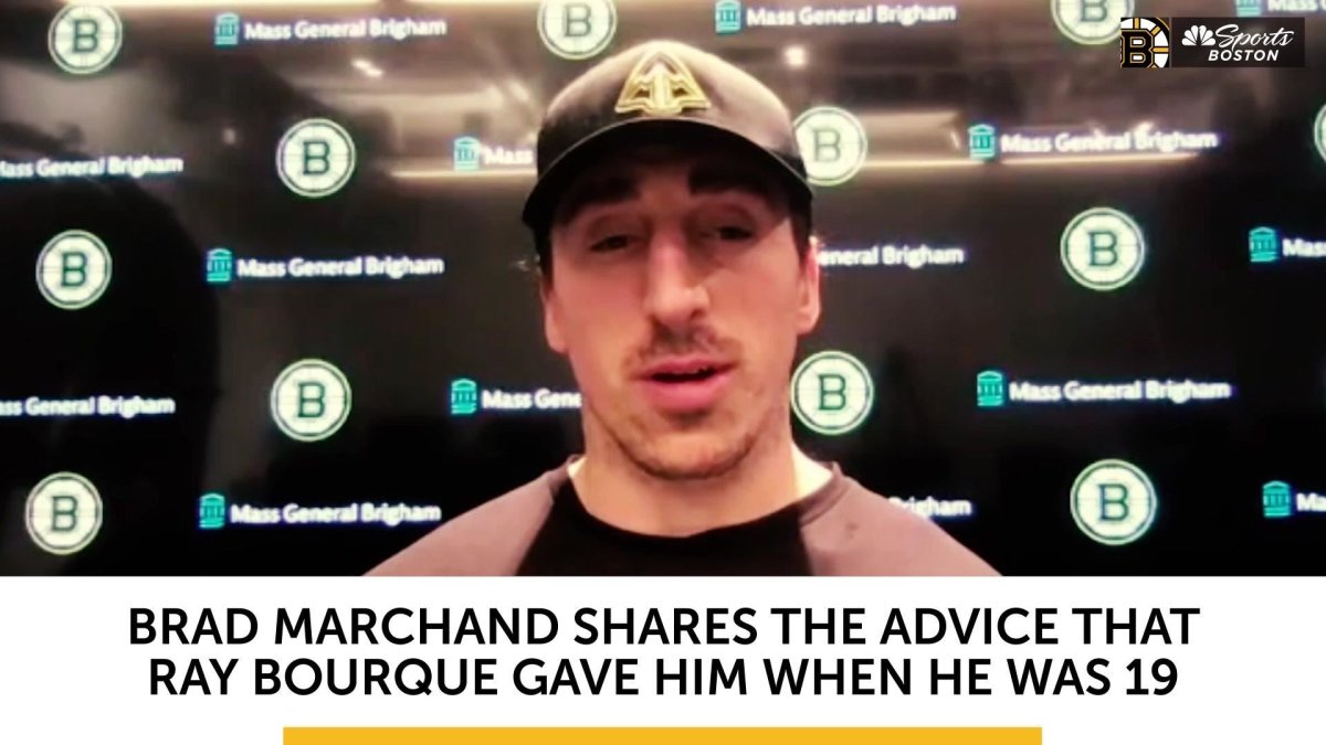 Brad Marchand recalls advice he got from Ray Bourque – NBC Sports