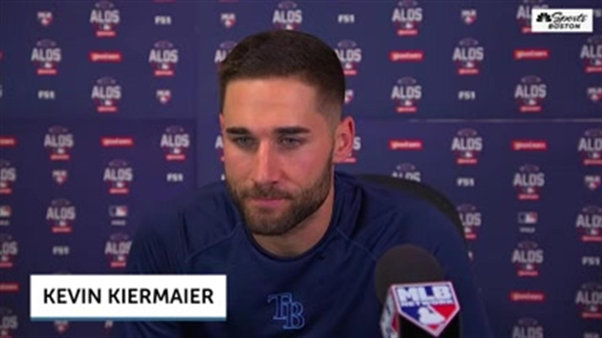 Kevin Kiermaier Reacts to Tampa Being Eliminated from Playoffs: They Beat  Us Fair & Square 