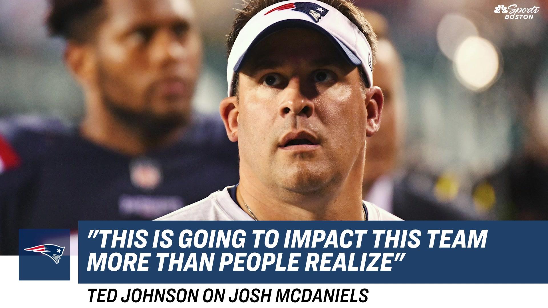 Ted Johnson on Josh McDaniels: “This is a massive loss for Patriots” – NBC  Sports Boston