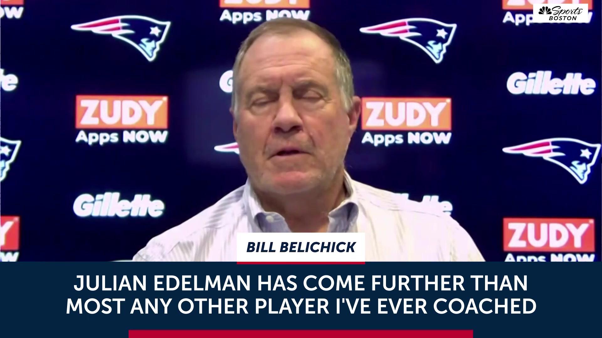 Bill Belichick With High Praise For Julian Edelman Following His ...