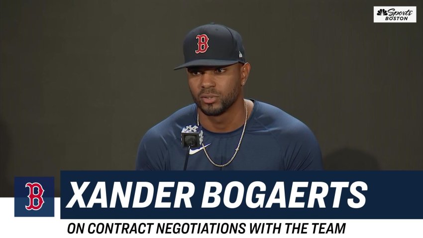 Bogaerts talks about contract offer from Red Sox
