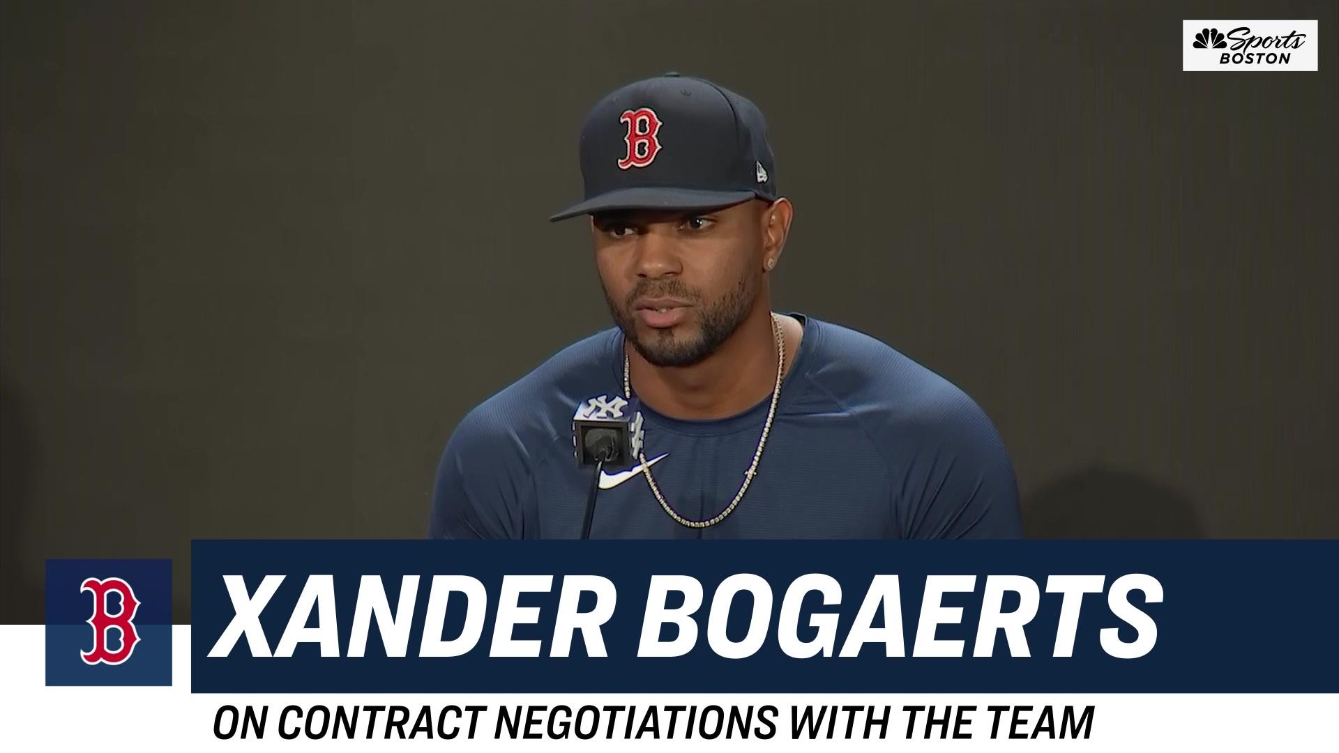 Bogaerts on contract offer from Red Sox: “They offered, it didn't